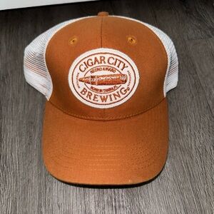 Cigar City Brewing Orange and White Trucker Hat